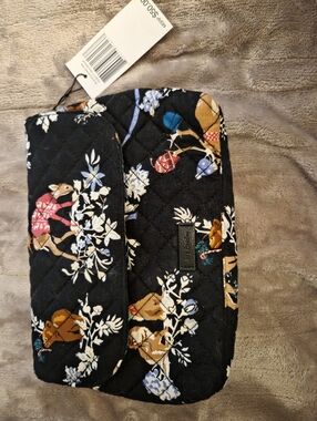 Vera Bradley Merry Mischief Brush And Makeup Case